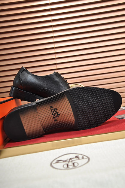 Hermès Classic Leather Loafers
