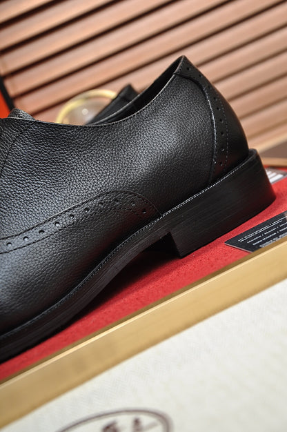 Hermès Classic Leather Loafers