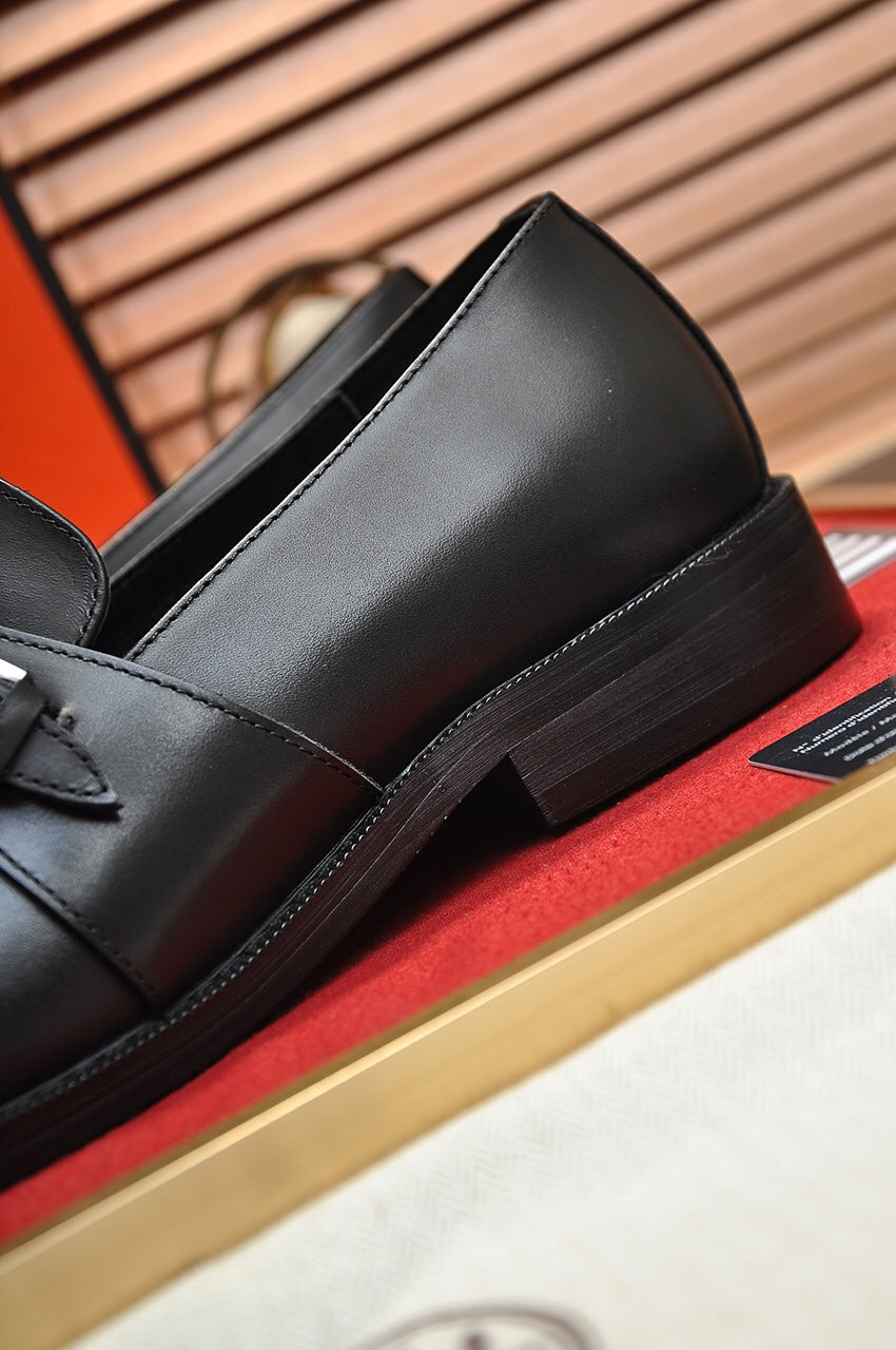 Hermès Leather Driving Shoes