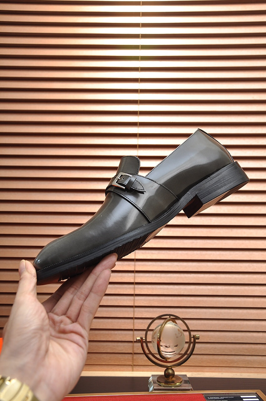 Hermès Leather Driving Shoes