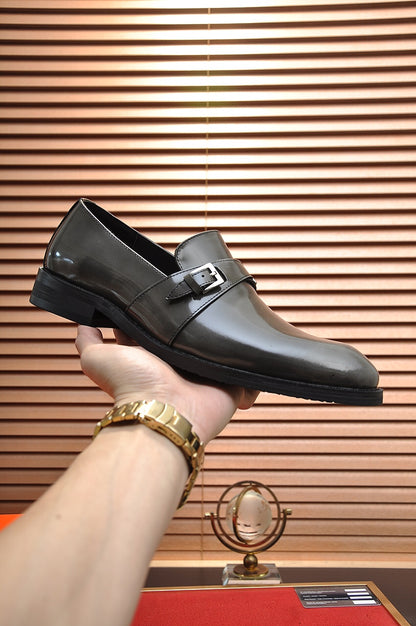 Hermès Leather Driving Shoes