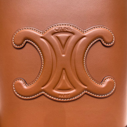 Celine Cuir Triomphe Calfskin Bucket Bag
