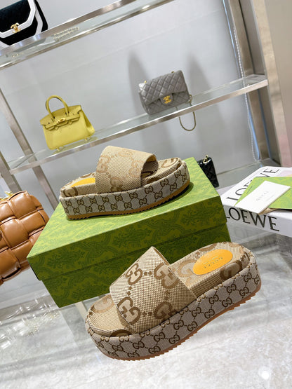 Gucci 2022 Latest Limited Platform Sandals