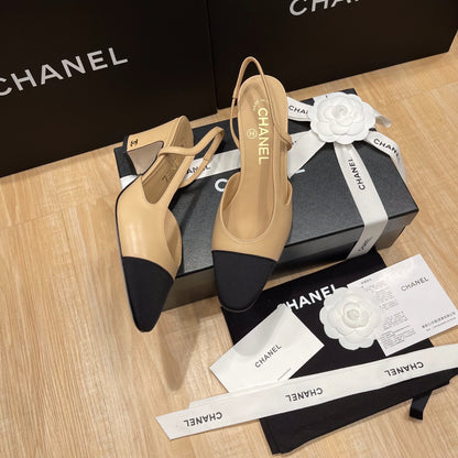 Chanel Classic Slingback Heels