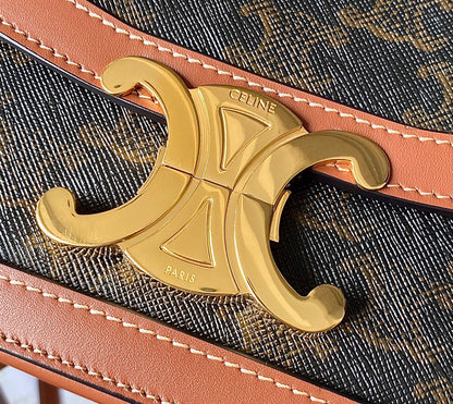 Celine Triomphe Monogram Tofu Shoulder Bag – 2020 Collection