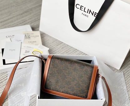 Celine Triomphe Monogram Tofu Shoulder Bag – 2020 Collection