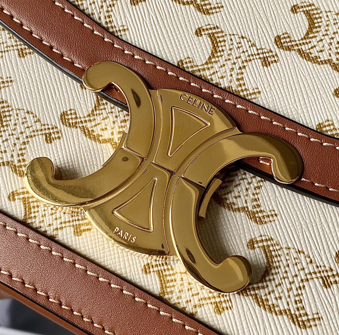 Celine Triomphe Monogram Tofu Shoulder Bag – 2020 Collection