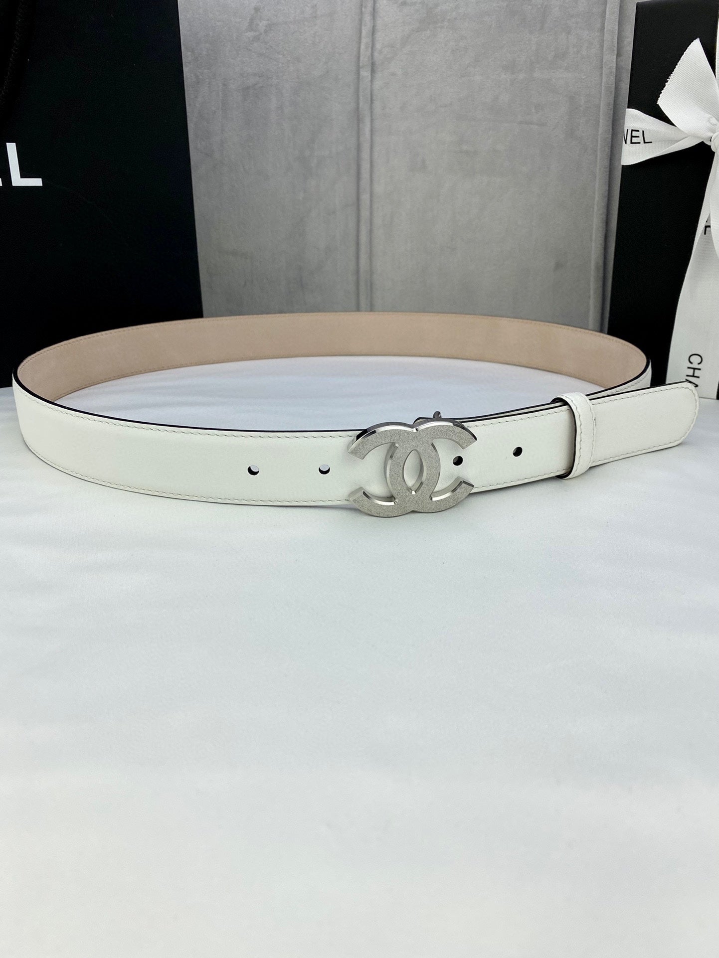 Chanel Ladies Classic Leather Belt