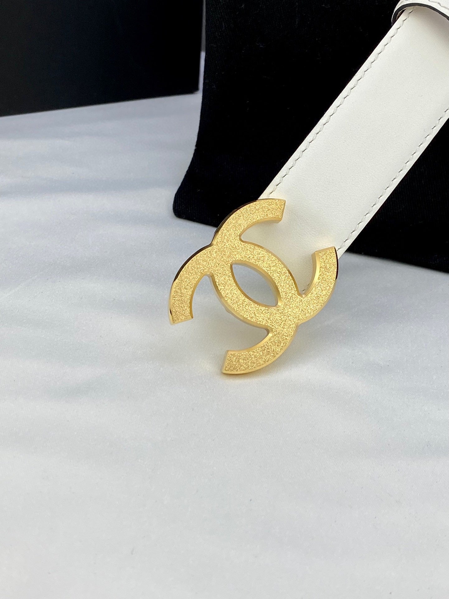 Chanel Ladies Classic Leather Belt