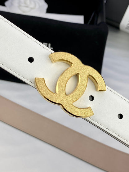 Chanel Ladies Classic Leather Belt