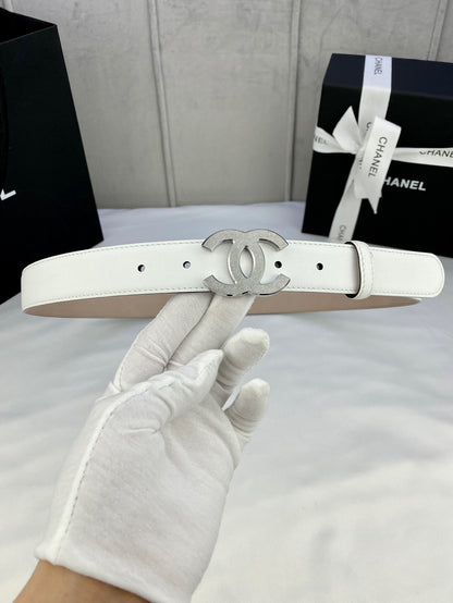 Chanel Ladies Classic Leather Belt
