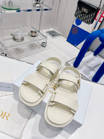 Dior 2022 New Color Velcro Sandals