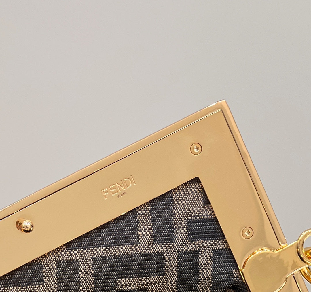 Fendi First Asymmetrical Leather Handbag