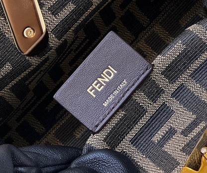 Fendi First Asymmetrical Leather Handbag