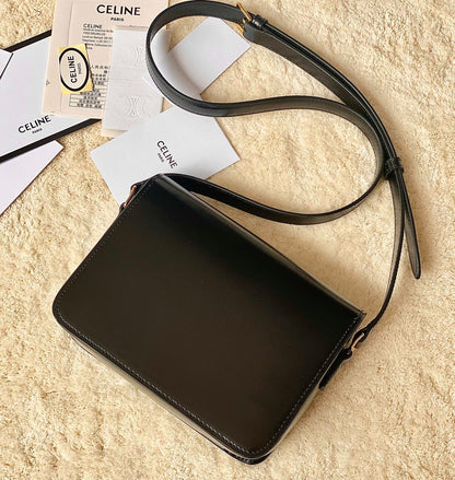 Celine Triomphe Box Calfskin Bag