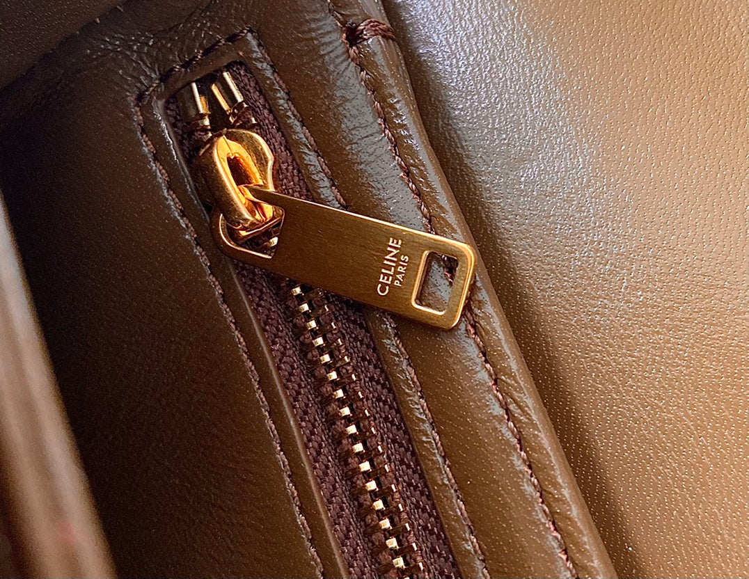 Celine Triomphe Box Calfskin Bag