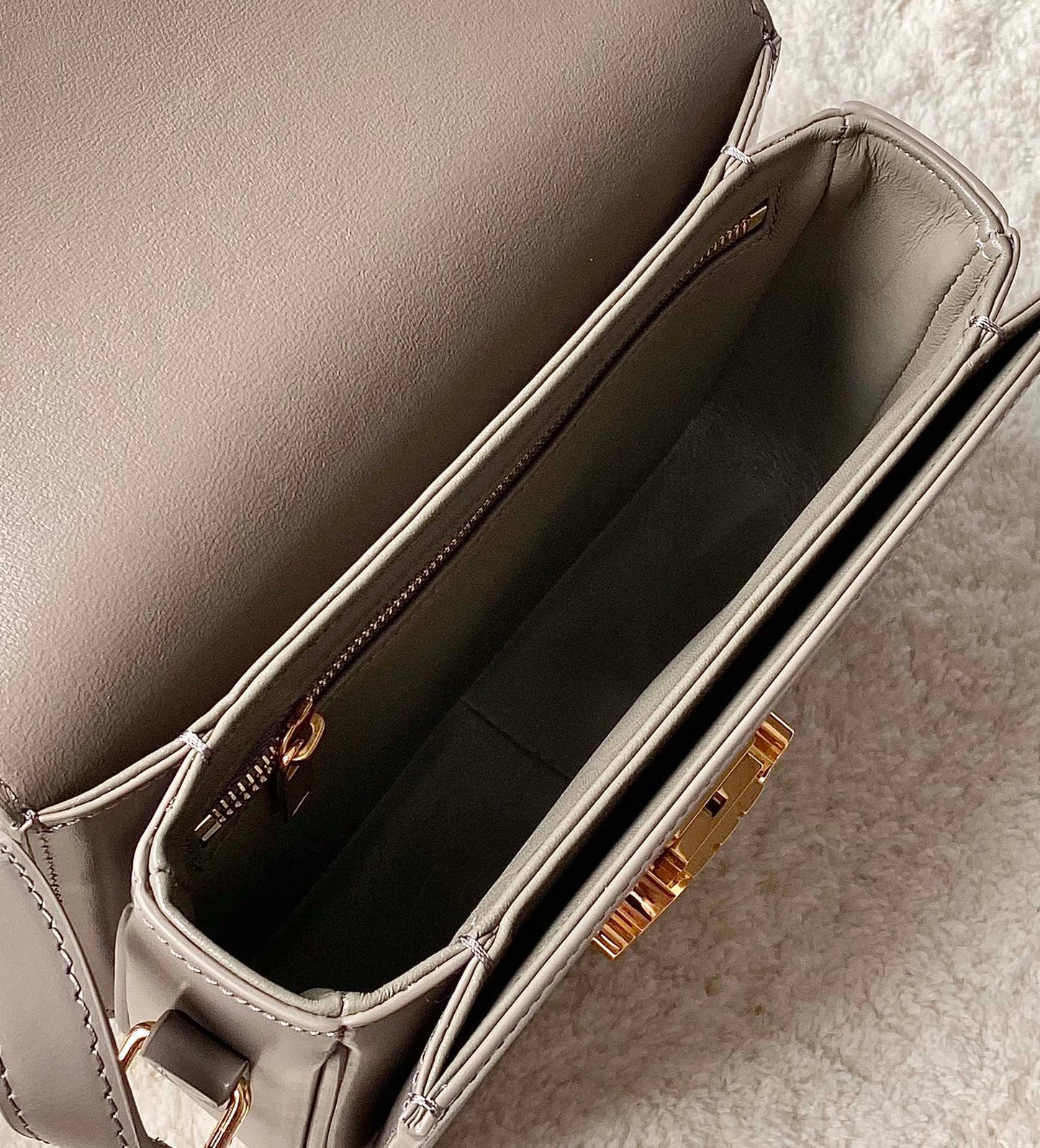 Celine Triomphe Box Calfskin Bag
