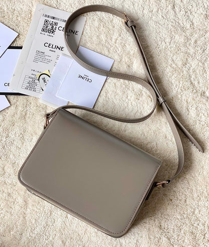 Celine Triomphe Box Calfskin Bag