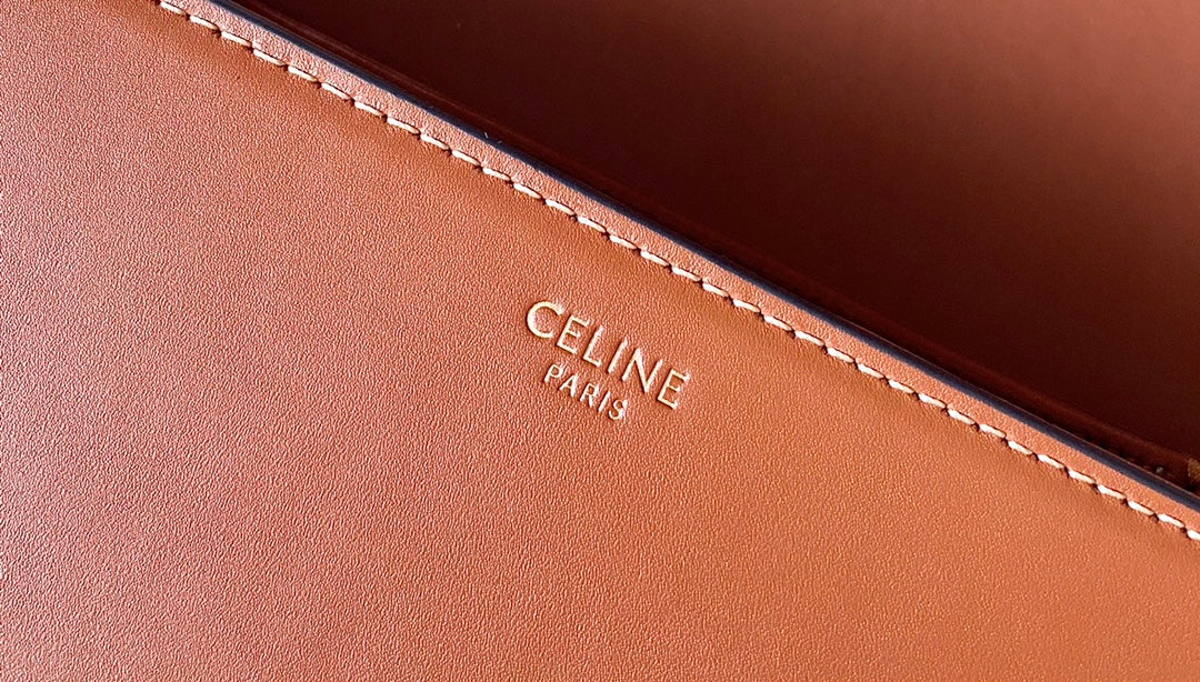 Celine Triomphe Box Calfskin Bag