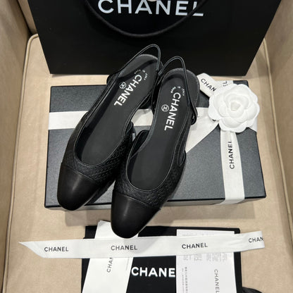 Chanel 2022 Two-Tone Slingback Sandals – Spring/Summer Collection