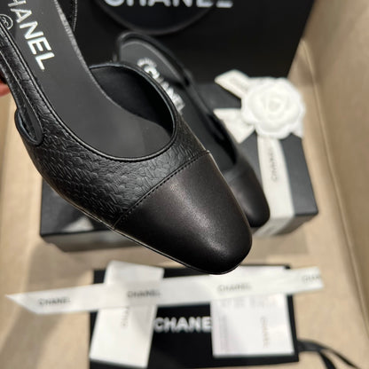Chanel 2022 Two-Tone Slingback Sandals – Spring/Summer Collection