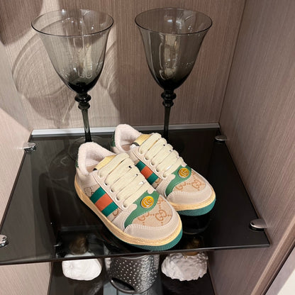 Gucci Rhyton Distressed Kids' Sneakers – Kids Collection – 2023SS