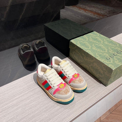Gucci Rhyton Distressed Kids' Sneakers – Kids Collection – 2023SS