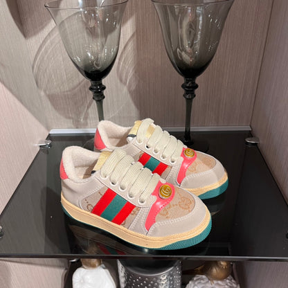 Gucci Rhyton Distressed Kids' Sneakers – Kids Collection – 2023SS
