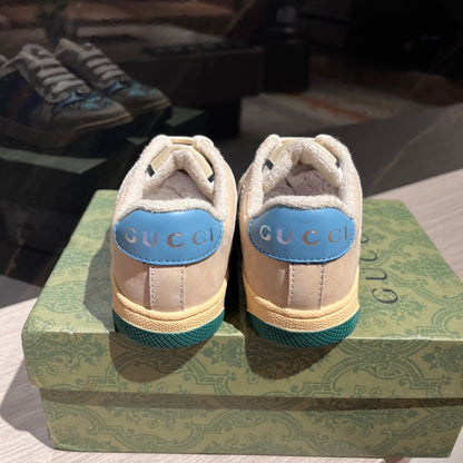 Gucci Rhyton Distressed Kids' Sneakers – Kids Collection – 2023SS