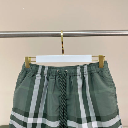 Burberry Check Men's Quick-Dry Swim Trunks