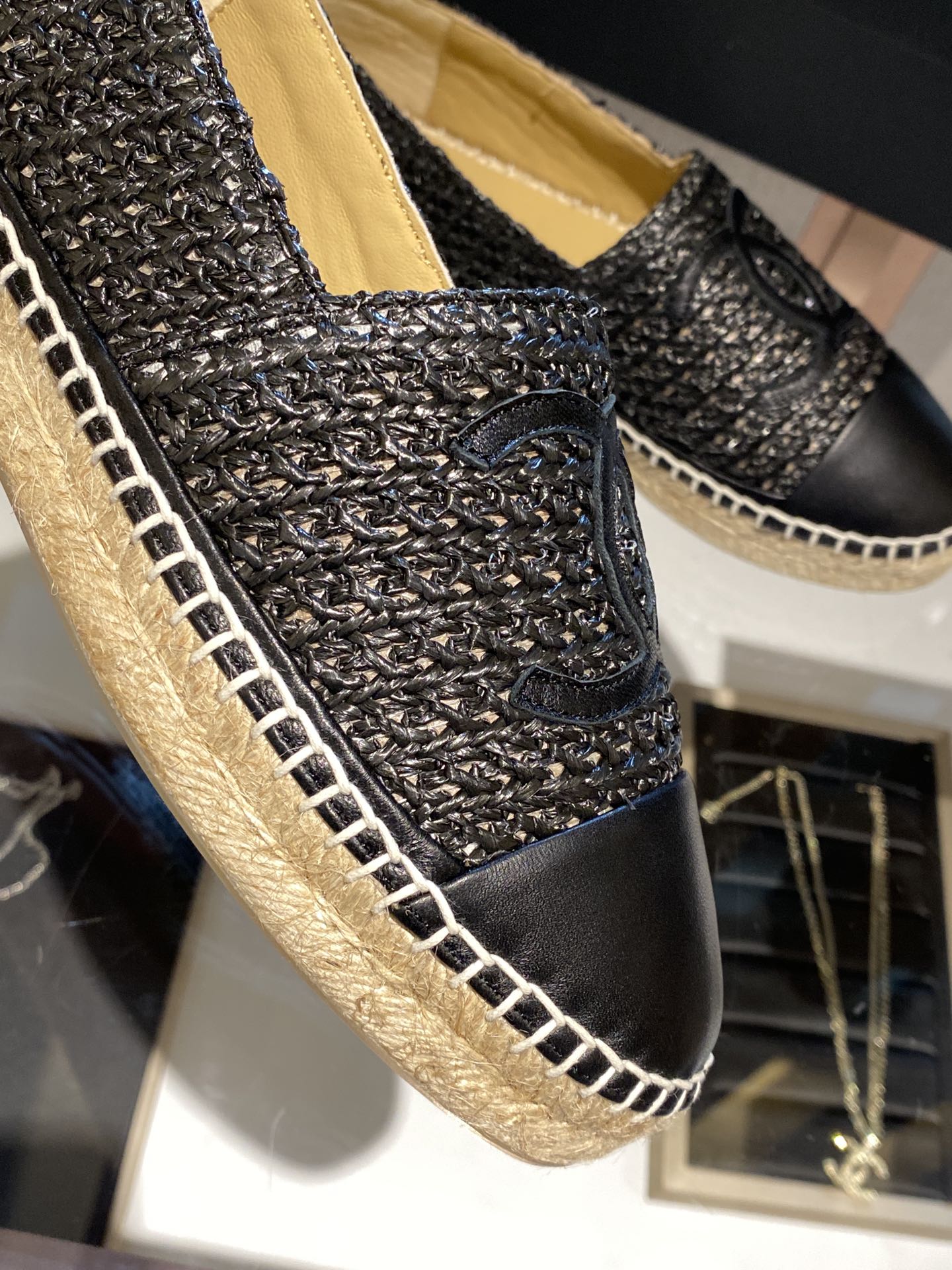 Chanel Mesh Breathable Espadrilles – Summer Collection