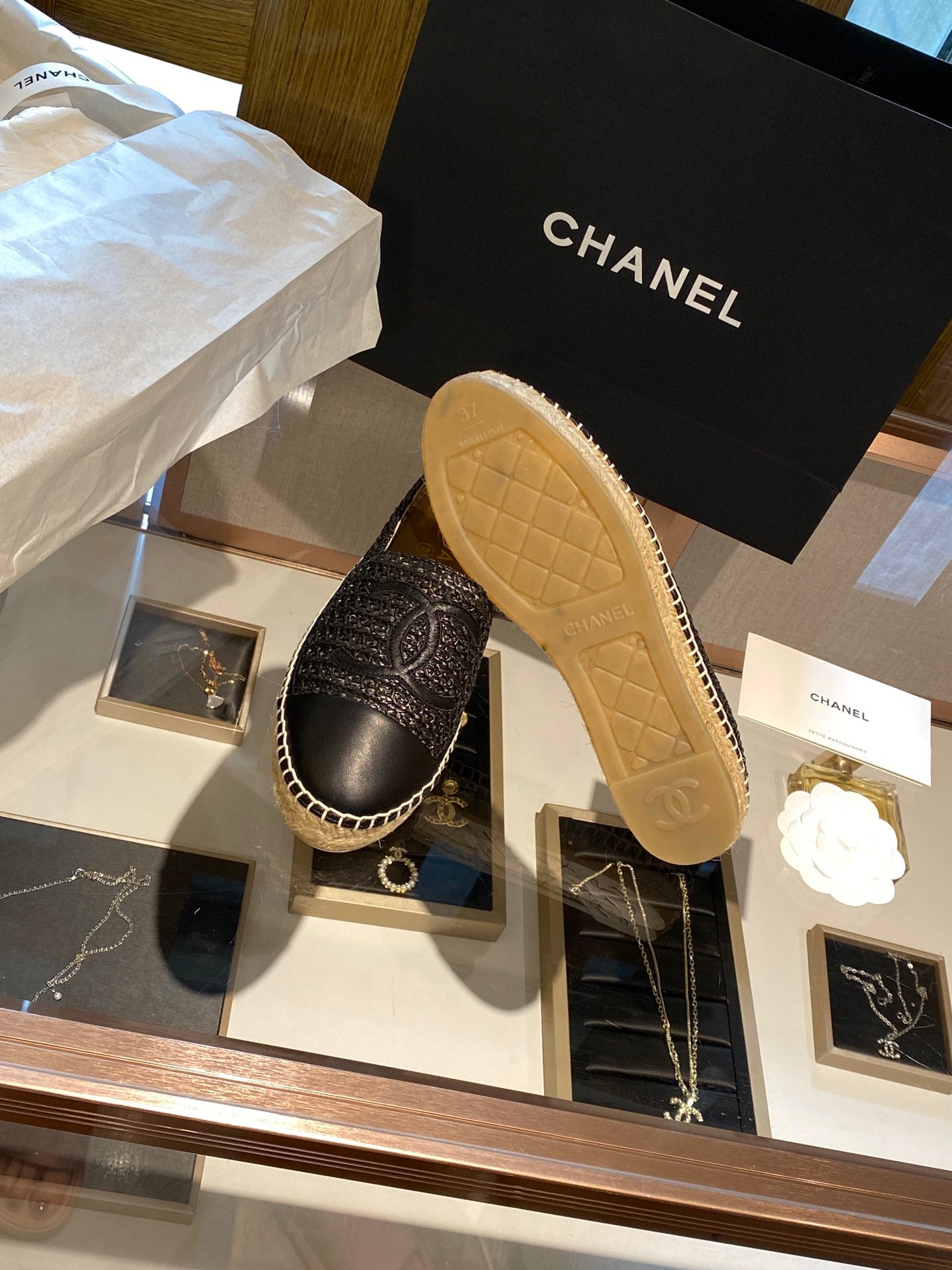 Chanel Mesh Breathable Espadrilles – Summer Collection