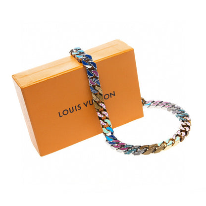 Louis Vuitton Chain Links Patches Monogram Necklace