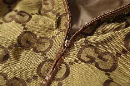 Gucci Double G Jacquard Stand Collar Jacket – 25FW