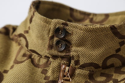 Gucci Double G Jacquard Stand Collar Jacket – 25FW