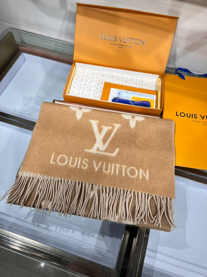 Louis Vuitton Double-Sided Cashmere Gradient Scarf