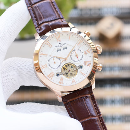 Patek Philippe Men's Automatic Tourbillon Watch – New Collection