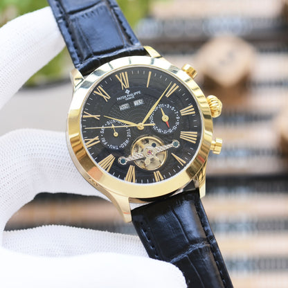 Patek Philippe Men's Automatic Tourbillon Watch – New Collection