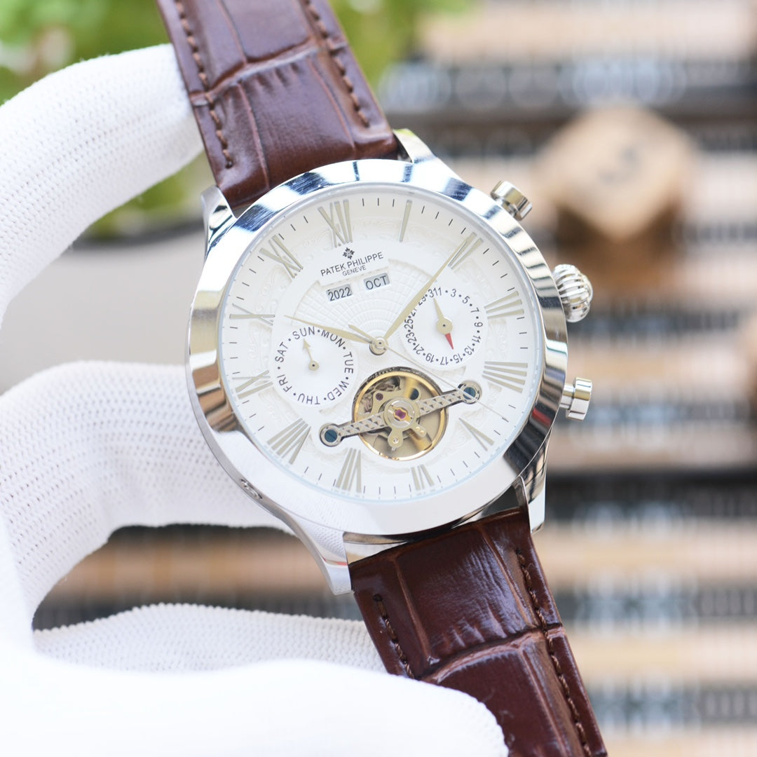 Patek Philippe Men's Automatic Tourbillon Watch – New Collection