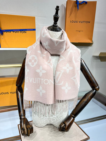 Louis Vuitton Monogram Wool Scarf