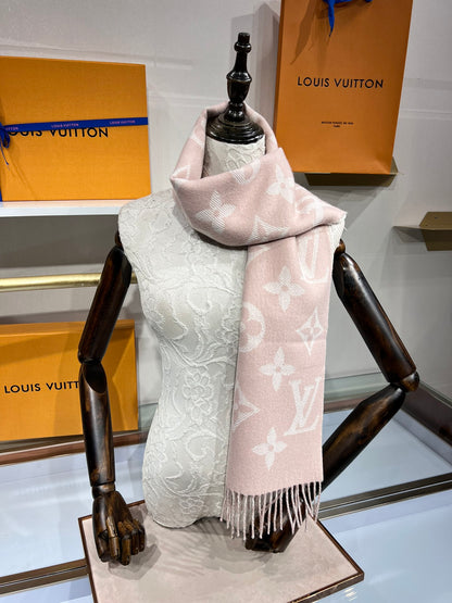 Louis Vuitton Monogram Wool Scarf