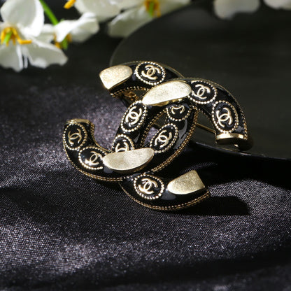 Chanel Double C Brooch