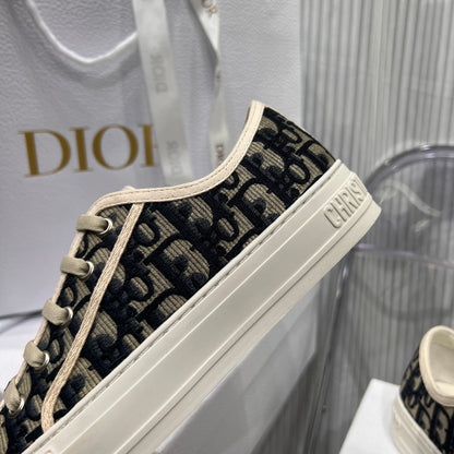 Dior Classic Embroidered Casual Sneakers