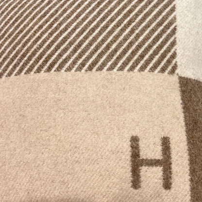 Hermès H Riviera Wool Cashmere Blanket