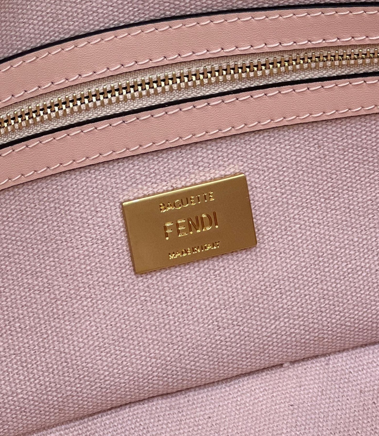 Fendi Classic Canvas Baguette Bag