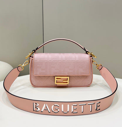 Fendi Classic Canvas Baguette Bag