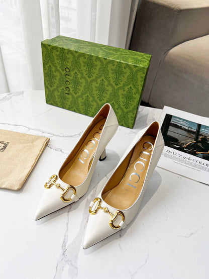 Gucci Horsebit Pointed Pumps – Early Spring Collection