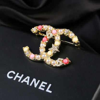 Chanel No. 5 Pearl Diamond Double C Brooch – Autumn/Winter Collection