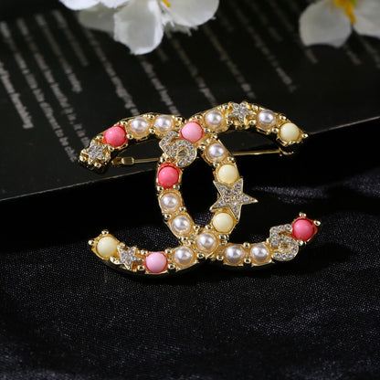 Chanel No. 5 Pearl Diamond Double C Brooch – Autumn/Winter Collection