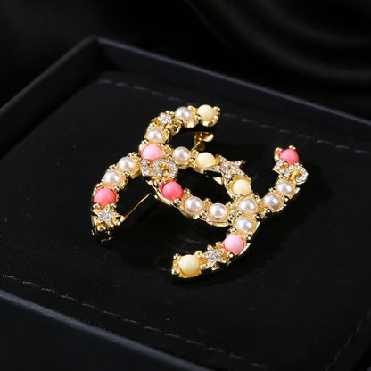 Chanel No. 5 Pearl Diamond Double C Brooch – Autumn/Winter Collection